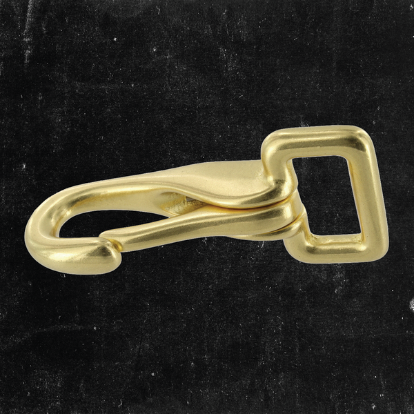 Halter Snap Solid Brass 3/4"