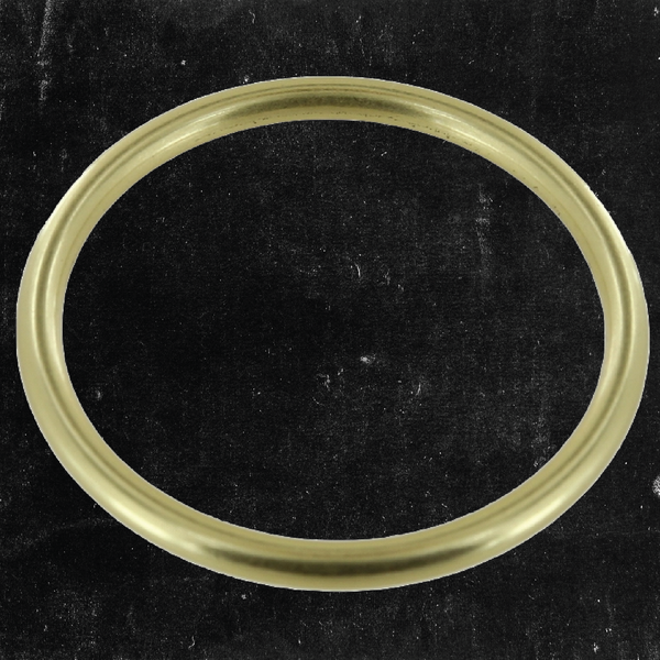 Thin O-Ring Solid Brass 2-1/2"