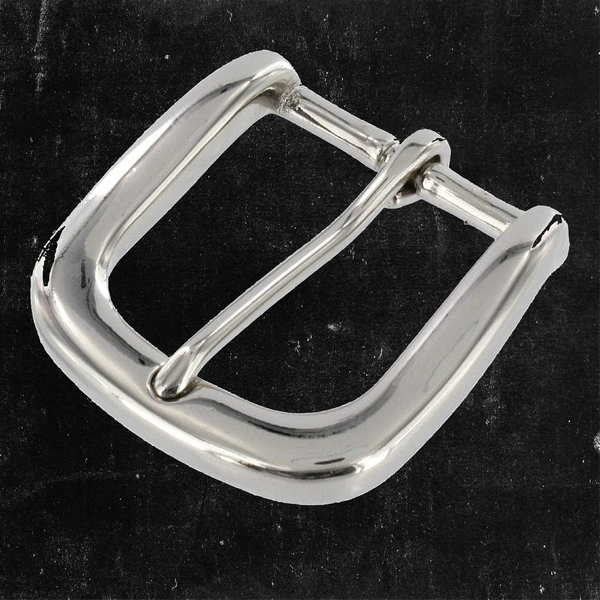 Heel Bar Buckle Nickel Plated 1 1/4"