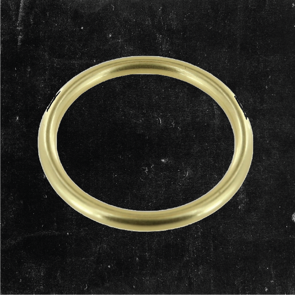 Thin O-Ring Solid Brass 1-3/4"