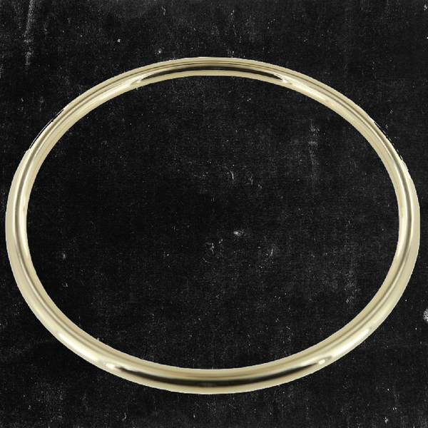 Thin O-Ring Gold Plated 4"
