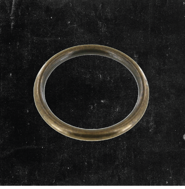 Thin O-Ring Antique Brass 1-1/2"
