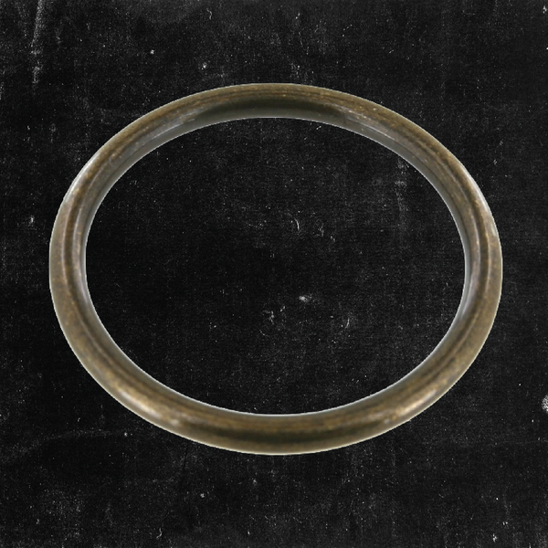 Thin O-Ring Antique Brass 2"