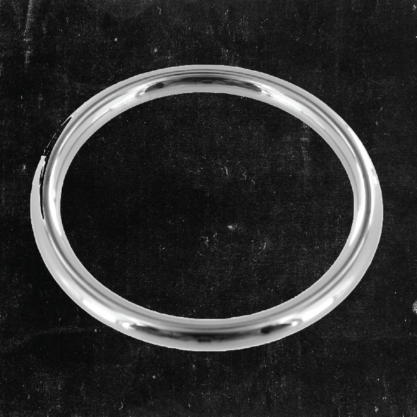 Thin O-Ring Nickel Plated 2"
