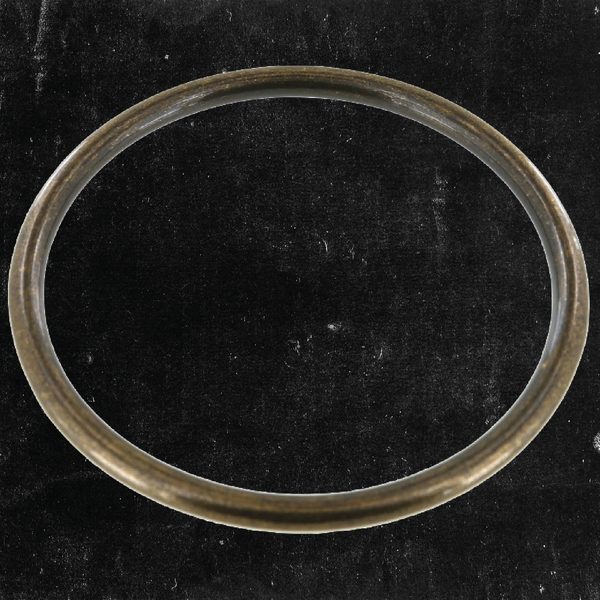 Thin O-Ring Antique Brass 3"