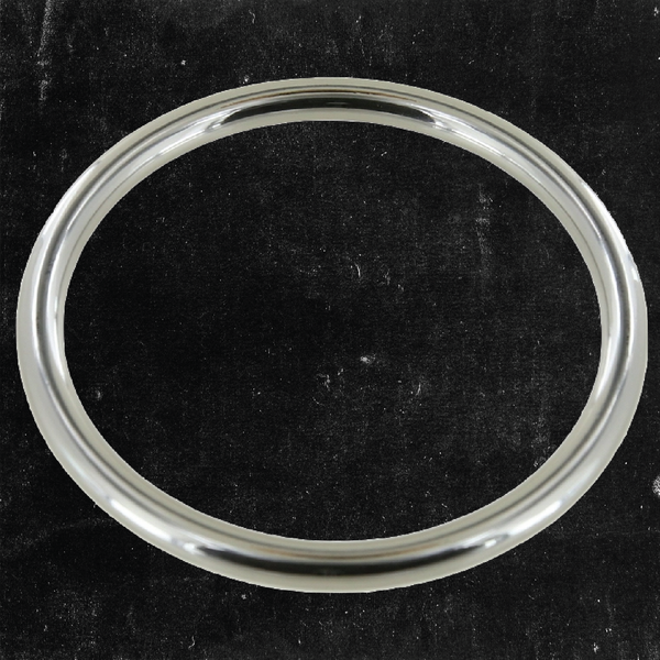 Thin O-Ring Nickel Plated 2-1/2"