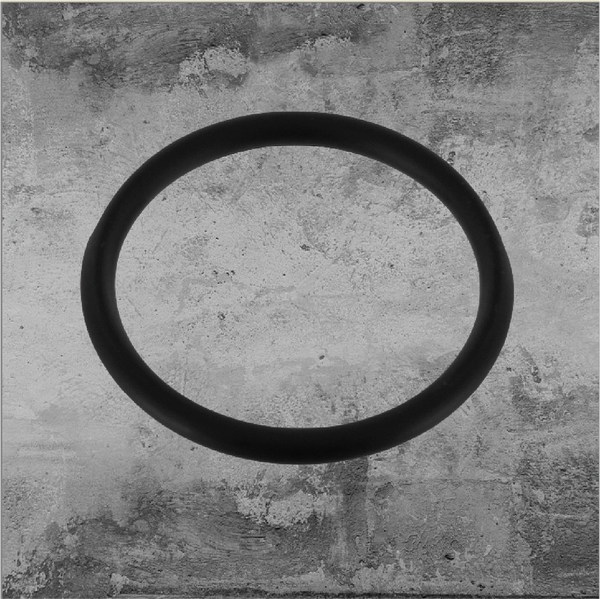 Thin O-Ring Matte Black 1-3/4"