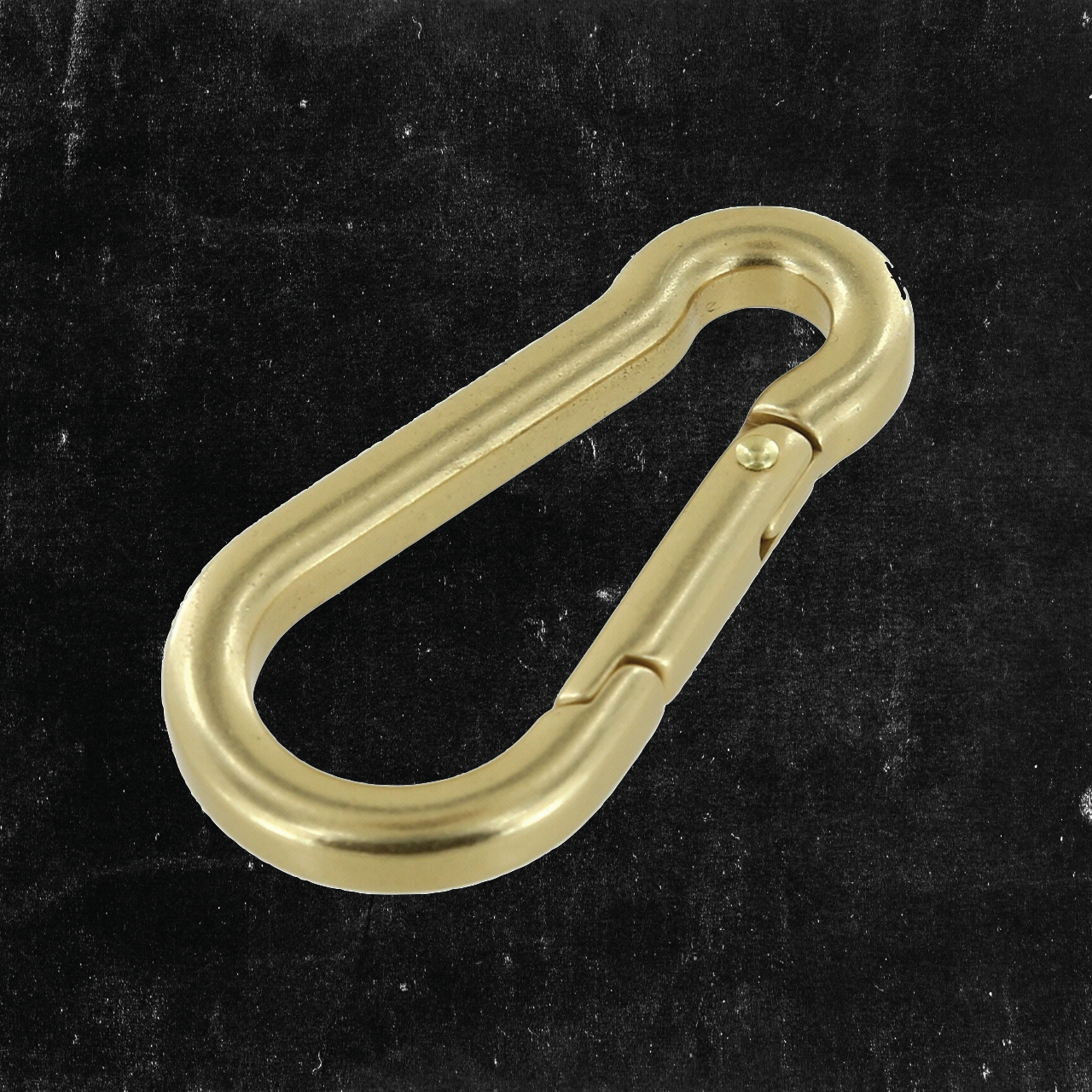 Carabiner - Solid Brass – OA Leather Supply Carabiner - Solid Brass – OA Leather Supply