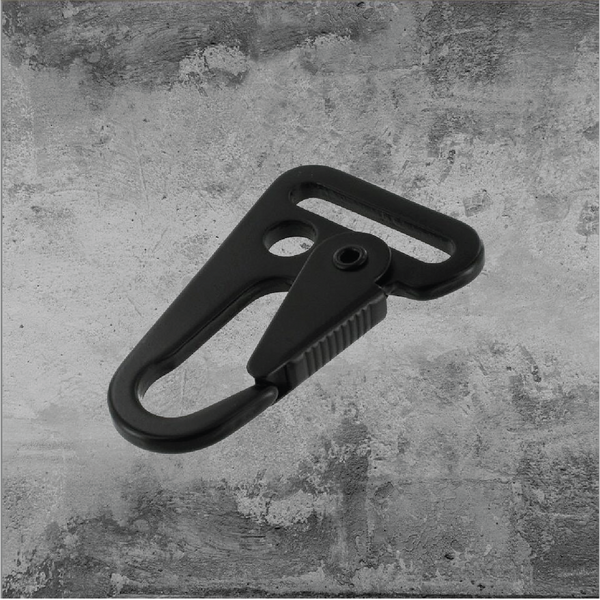 Sling Lever Snap Matte Black 1"