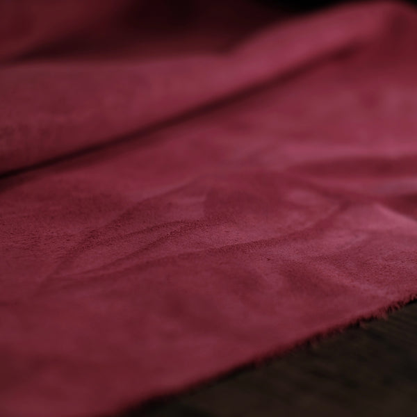 Law Tanning - Split Suede Burgundy 3-4oz