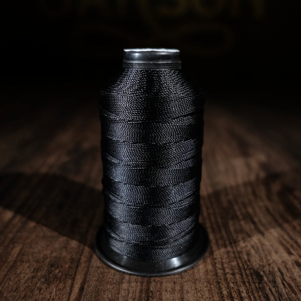 Black Crown Thread - Black (1/4 lb Spool)