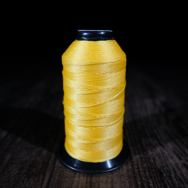 Black Crown Thread - Canary Yellow (1/4 lb Spool)