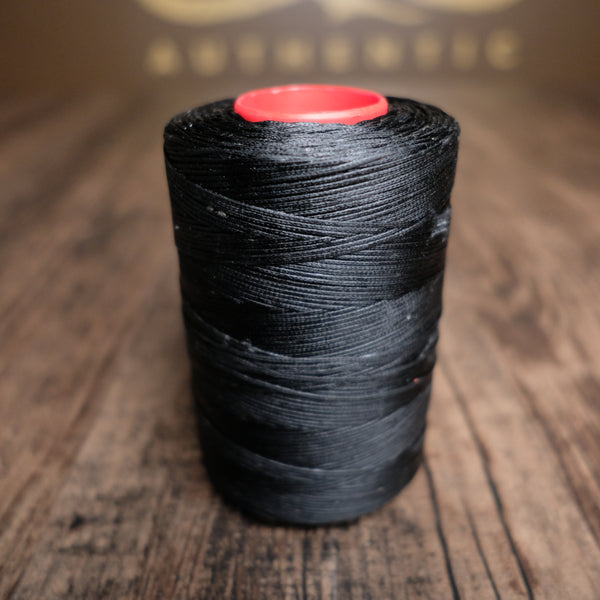 Tiger Waxed Polyester Thread - Black