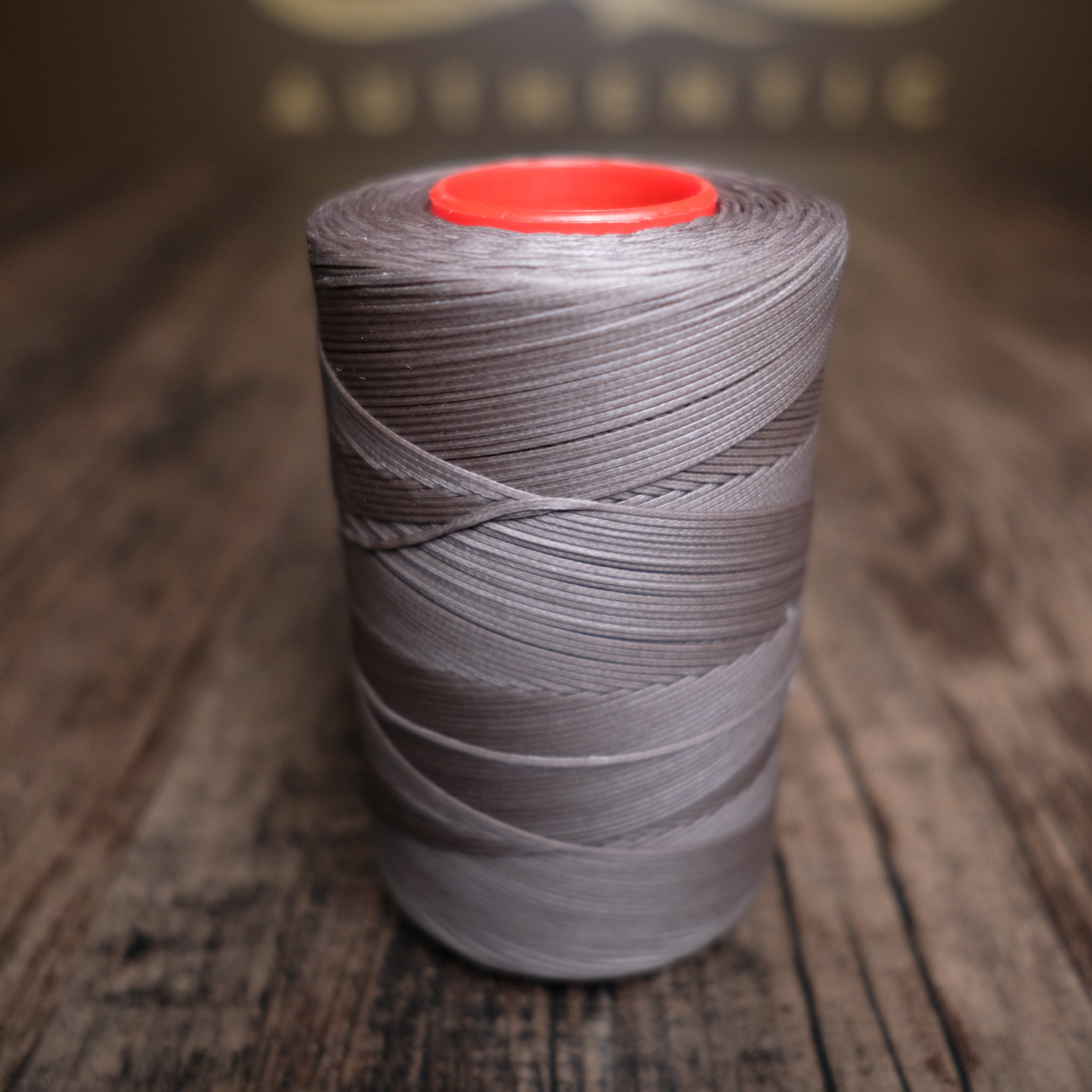  0.8mm Grey Ritza 25 Tiger Waxed Polyester Thread 25