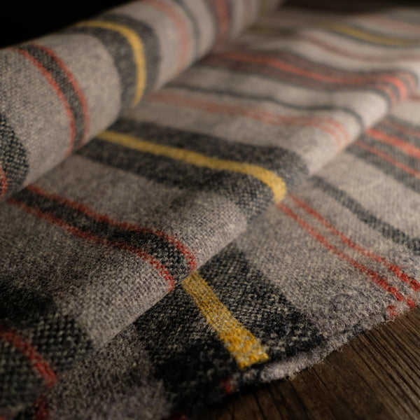 Woolrich USA - Multi-Colour Stripe Wool 9oz