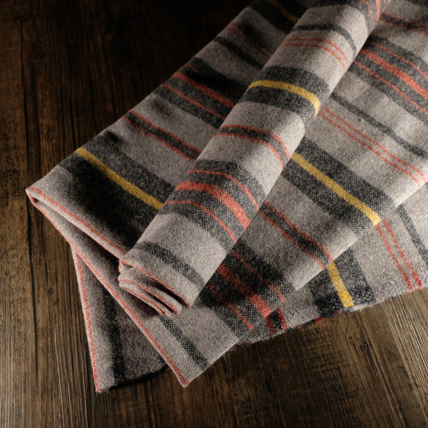 Woolrich USA - Multi-Colour Stripe Wool 9oz