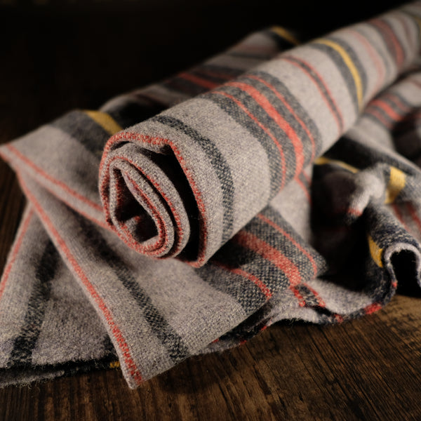 Woolrich USA - Multi-Colour Stripe Wool 9oz