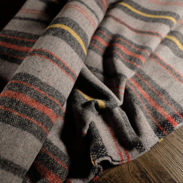 Woolrich USA - Multi-Colour Stripe Wool 9oz