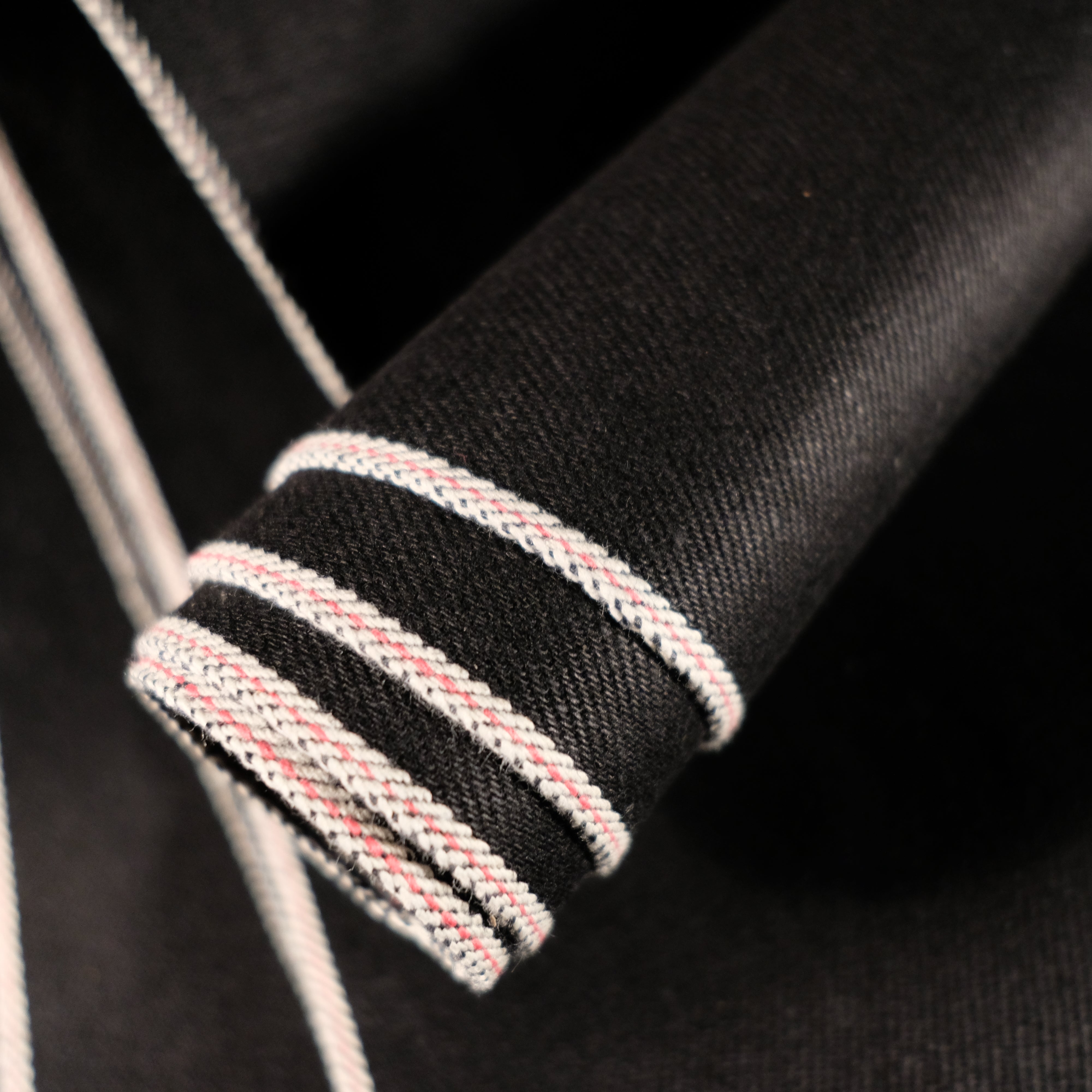 Artisan Japan - Black Selvedge Denim 23oz – OA Leather Supply