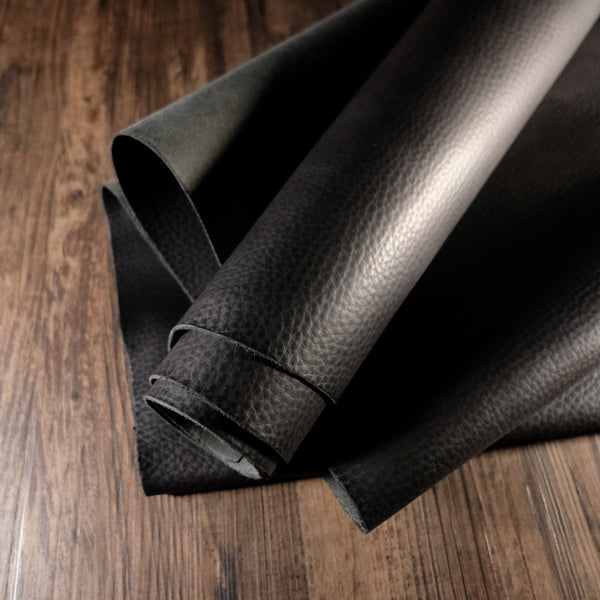 Horween Leather - Yukon Essex Black 4-5oz