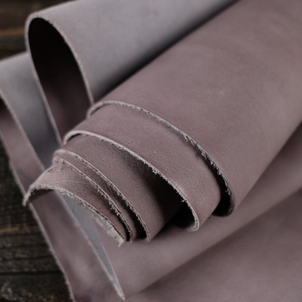 Horween - Lavender Snuffed Suede 5-6oz