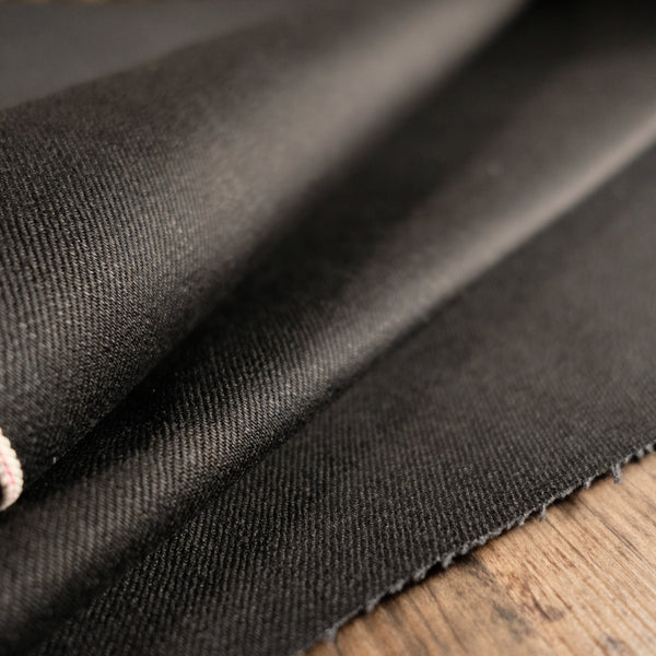Kuroki Japan - Black Selvedge Denim 15oz