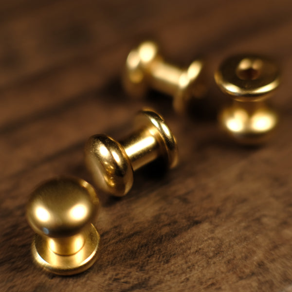 Collar Button Stud - B20 - Solid Brass