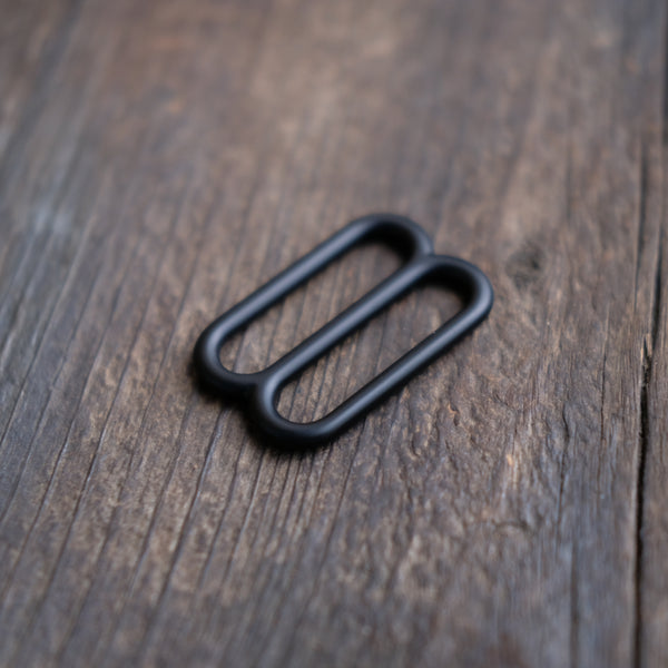 Double Loop Black Matte 1-1/2"