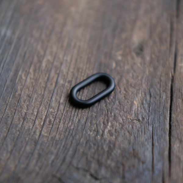 Single Loop Black Matte 3/4"