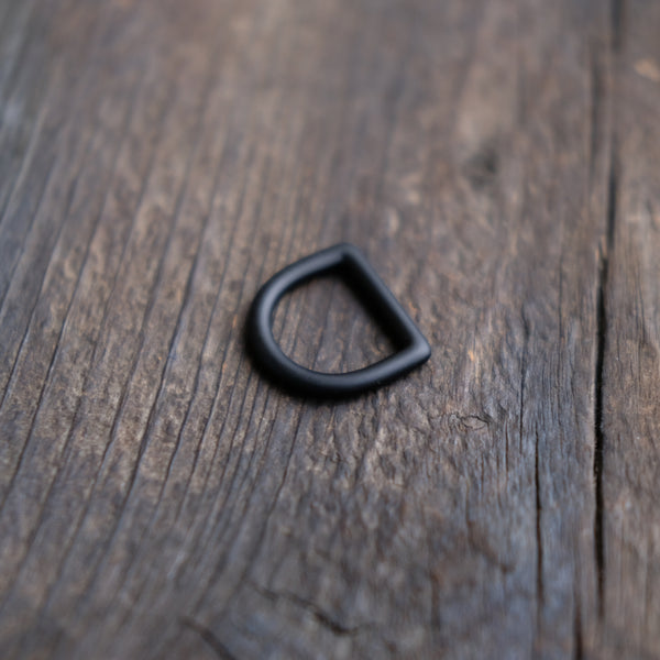 D-Ring Black Matte 3/4"