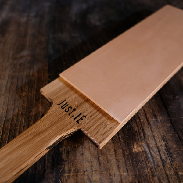 Just.IE - Handmade Leather Strop Paddle