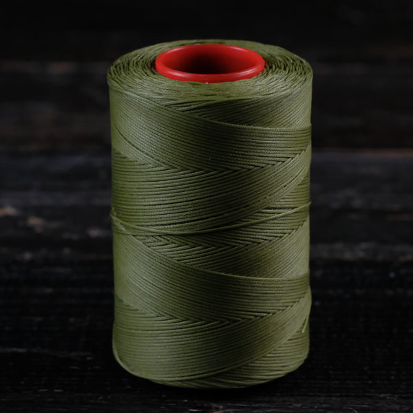 Tiger Waxed Polyester Thread - Pea Green